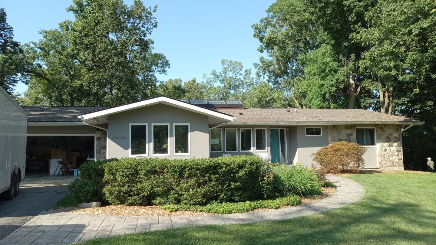 Ann Arbor MI new construction home ready for spray foam insulation